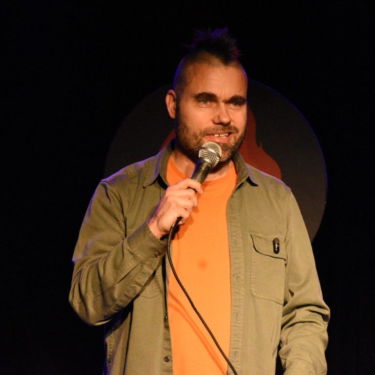 Comedian Frederik Merten